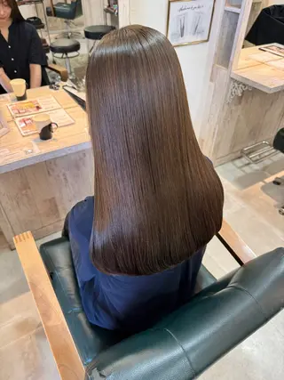 ロング カラー 口コミ5.0🌈町田 👑美髪/縮毛矯正のヘアスタイル