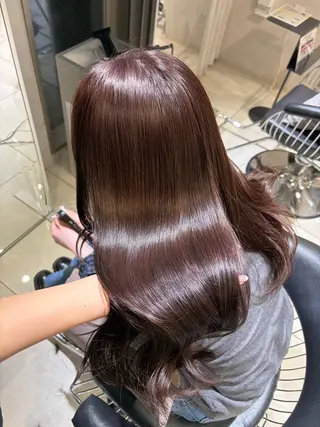 ロング カラー 韓国レイヤー×モテ髪 /MITSUKI🤍のヘアスタイル