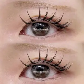 マツエク・マツパ 池袋Umi nail eyelash ゆみのマツエク・マツパデザイン