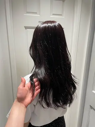 ロング カラー たなか こころ🎀のヘアスタイル