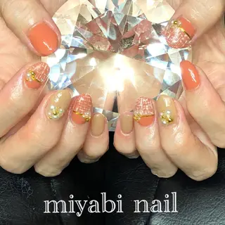 ネイル miyabi nail 桂川駅近くのネイルデザイン