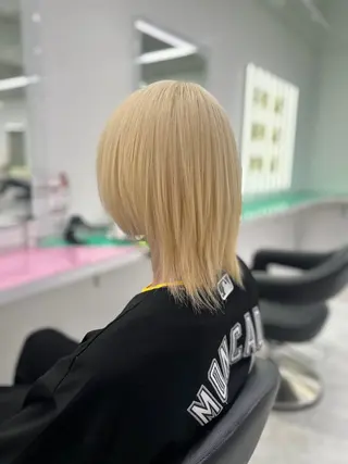 カラー ハイトーン／レイヤー ryotaのヘアスタイル