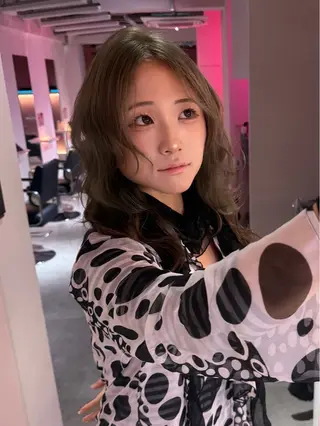 セミロング カラー 【店長】 Mahiroのヘアスタイル