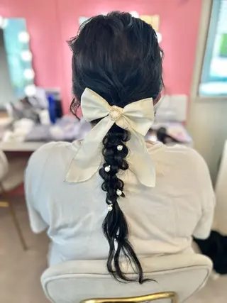ロング 北本 美幸のヘアスタイル