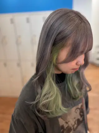 ロング 永井大樹✨ 透明感カラー✨のヘアスタイル