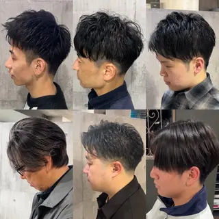 メンズ メンズ縮毛矯正 🎖アジマ リョオのヘアスタイル