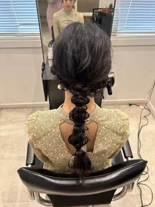 ヘアアレンジ 🌈透け感カラー RINA🌈のヘアスタイル