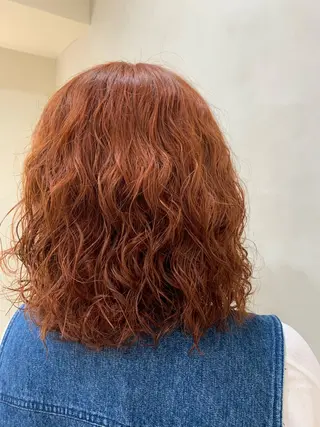 ミディアム カラー マンツーマン施術/ ダブルカラー/アリサのヘアスタイル