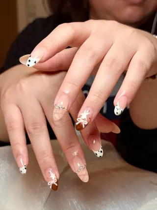ネイル MOKUNail 痩身   小顔のネイルデザイン
