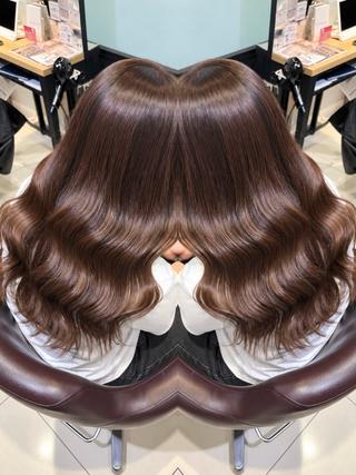 ロング カラー 🩵レイヤー✖︎ 髪質改善🩵リョウヤのヘアスタイル