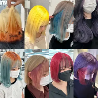 ロング カラー レイヤーダブルカラー KYONのヘアスタイル