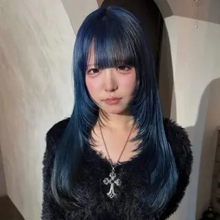 ロング カラー ☆ AYA/DEANのヘアスタイル