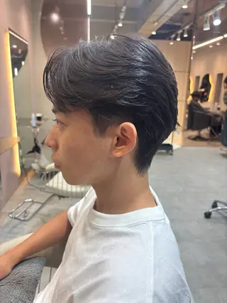 ショート カラー パーマ ヘアアレンジ メンズ 大宮/曲がる縮毛矯正 /毛流れ特化/NAOのヘアスタイル
