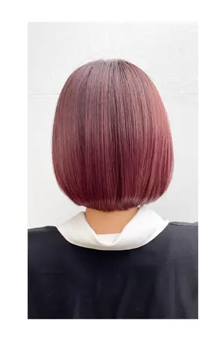 ショート カラー ✨艶髪カラー✨ ななみのヘアスタイル