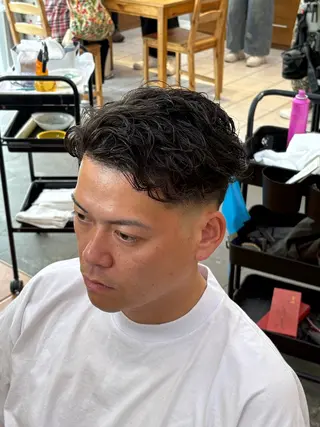 パーマ メンズ 🔥メンズ特化🔥 短髪パーマzionのヘアスタイル