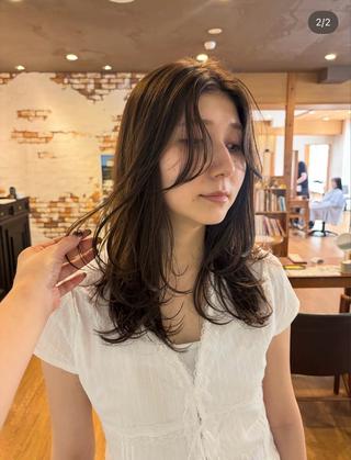 セミロング 西村 みのりのヘアスタイル