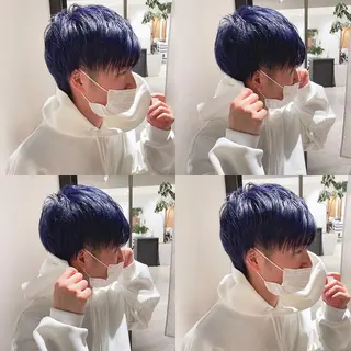 カラー メンズ 渋谷:インナーカラー /🍒エリカ🍒のヘアスタイル