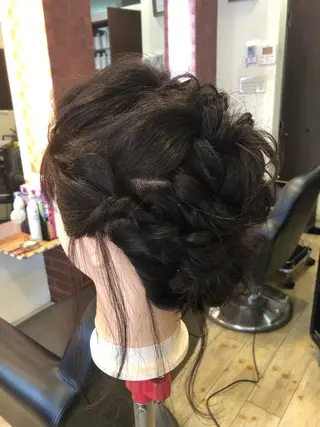 ロング 織田 英之のヘアスタイル