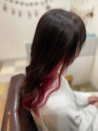 セミロング カラー 似合わせhair🌼 misakiのヘアスタイル