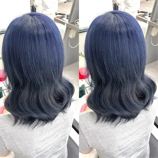 カラー ヘアメ🎀ハイトーン 🩵エクステ🪄しほのヘアスタイル