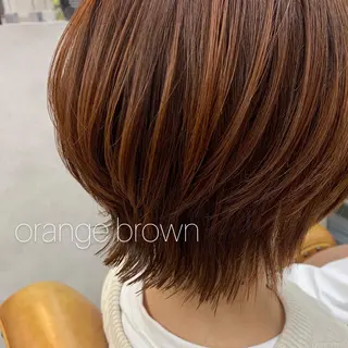 ショート レイヤー/ブリーチ/ 新宿/福元実希のヘアスタイル