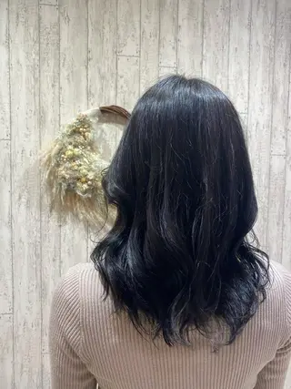 セミロング カラー 🦋店長🦋 ほんさわ みずきのヘアスタイル