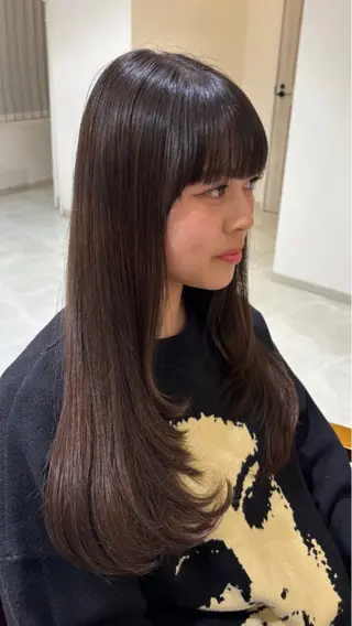 ロング 丸山 聖愛のヘアスタイル