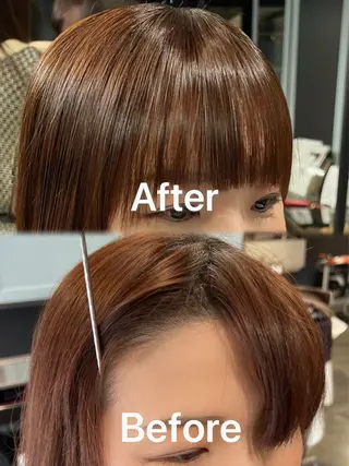 💘札幌クロスパーマ 髪質改善💘rinaのヘアスタイル