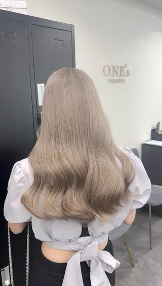 ロング カラー 韓国ヘア🖤/透明感 shihoのヘアスタイル