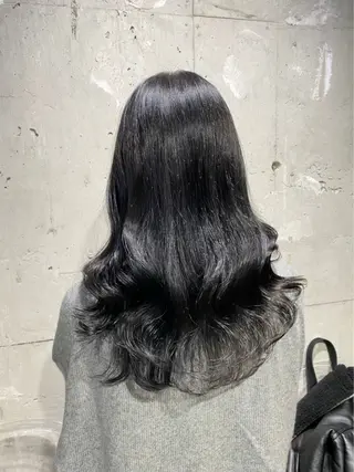 セミロング カラー 💖似合わせカラー ブリーチ💖レイヤーのヘアスタイル