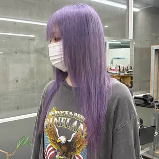 ロング カラー Runa/心斎橋 /ハイトーンのヘアスタイル