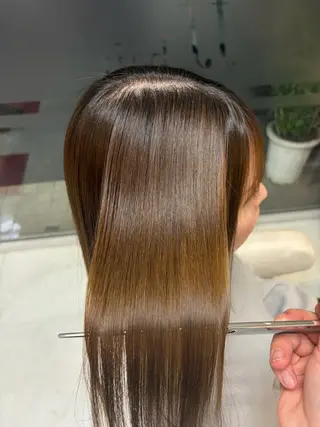 ミディアム 藤本 麗夏のヘアスタイル