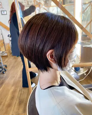 ショート カラー 🌼大人美人ショート 佐藤慎哉🌼のヘアスタイル