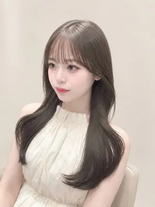 ロング 🧡くびれヘア/前髪 顔周り🧡久原結衣のヘアスタイル