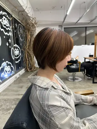 ショート 増田 百花のヘアスタイル
