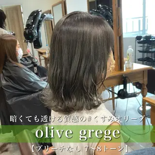 ミディアム カラー navile原宿 yumaのヘアスタイル