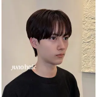 メンズ 韓国レイヤー🪽 無重力パーマナツキのヘアスタイル