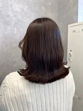 ミディアム カラー NUMBER 天王寺 🌼yuriのヘアスタイル