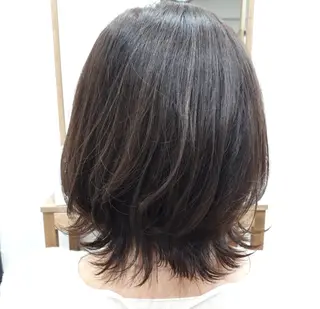 ミディアム 池内 智哉のヘアスタイル