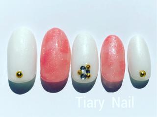 ネイル 💗🪽Tiary Nail🪽💗のネイルデザイン