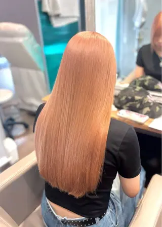 ロング 💖saki/店長 /ハイトーン💖のヘアスタイル