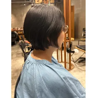 ショート カエデ🐬 カットカラーモデルのヘアスタイル