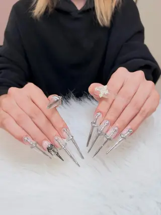 ネイル ANH ゴテゴテ ネイルスタジオのネイルデザイン