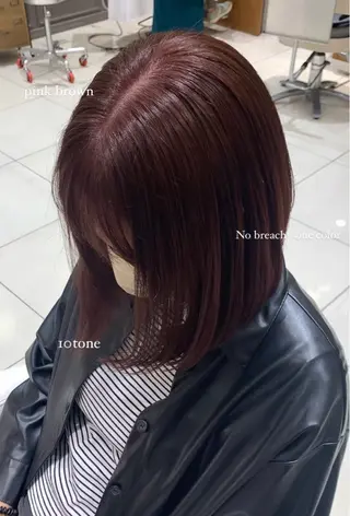 カラー Niina→ anan AVEDAのヘアスタイル