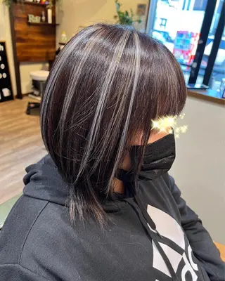 ミディアム カラー Ray hair 春日部のヘアスタイル
