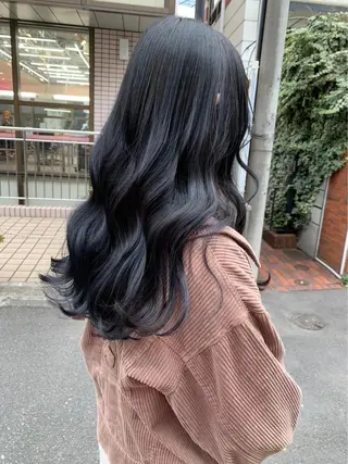 ミディアム カラー 韓国系レイヤー特化 hiroのヘアスタイル