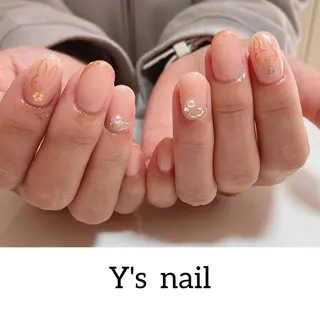 ネイル 手書きが得意🖌️ Y’s  nailのネイルデザイン