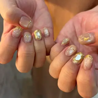 ネイル 栗田 ゆう子のネイルデザイン