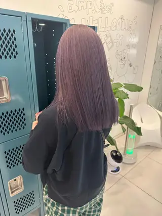 セミロング カラー 栄/平日限定✨ REIRIのヘアスタイル