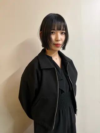 ショート ハイトーン レイヤー🎀meiのヘアスタイル